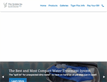 Tablet Screenshot of flocsystems.com